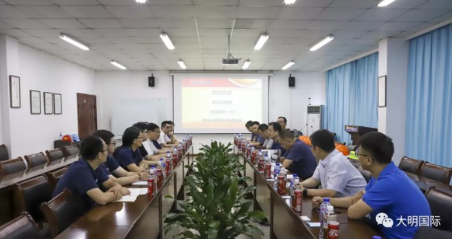 中国瑞林与美卓奥图泰辅导一行来访yl23455永利集团沉工