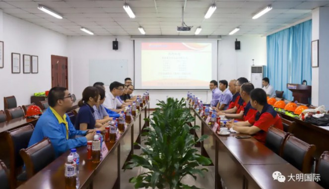 养乐多高层与大谷金属辅导一行来访yl23455永利集团沉工
