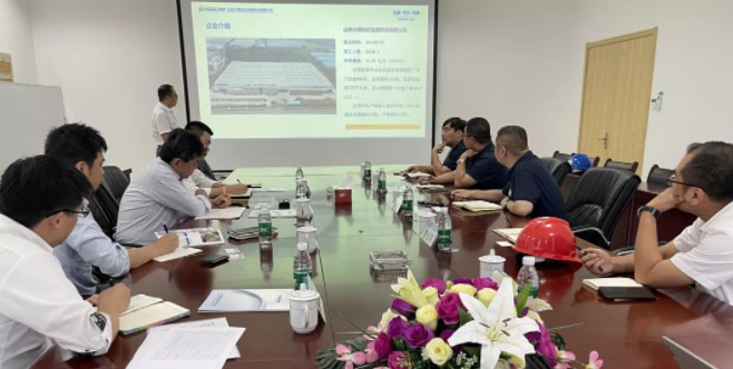 阪和（上海）常务副总经理大平尚哉一行来访yl23455永利集团洛阳加工中心
