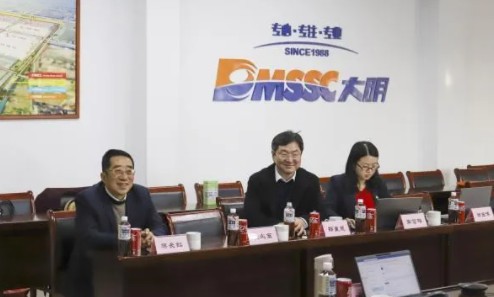 维美德高层来访yl23455永利集团沉工，进一步深入合作