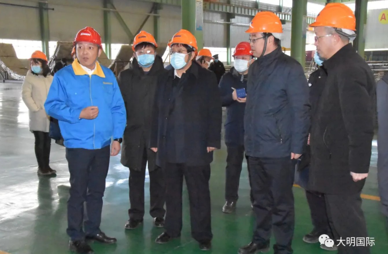 山西省公安厅副厅长尚建军一行督导yl23455永利集团呼和浩特加工中心安全出产工作