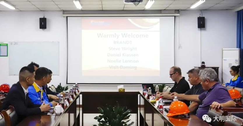 加拿大 BRANDT 集团来访yl23455永利集团沉工集团