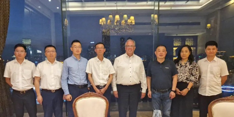 奥托昆普先进资料条线总裁 Thomas Anstots 一行来访yl23455永利集团