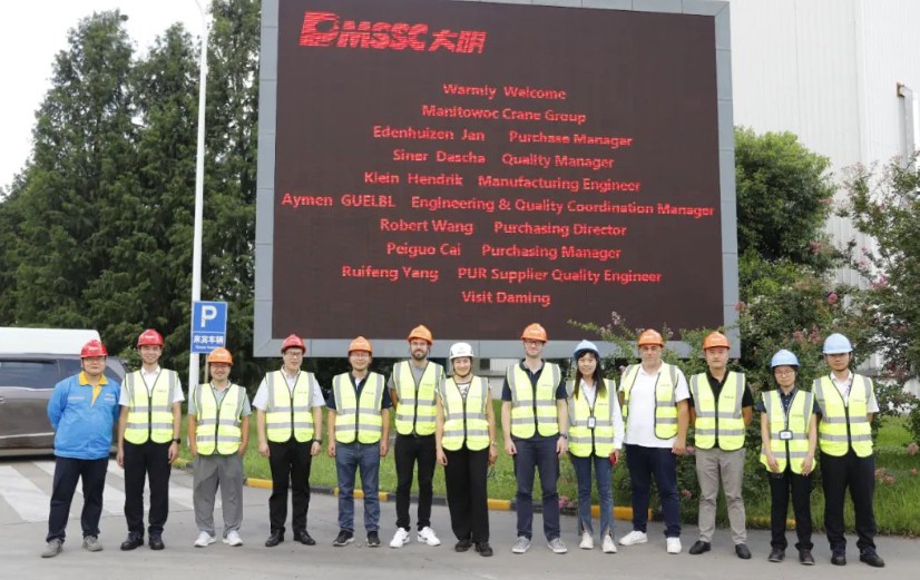 马尼托瓦克采购总监王松章携德国团队Edenhuizen Jan一行来访yl23455永利集团
