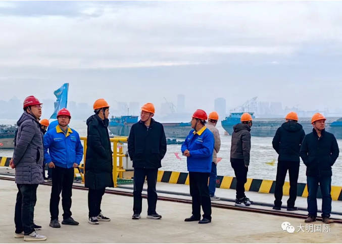 yl23455永利集团物流船埠工程顺利通过水工部门交工验收