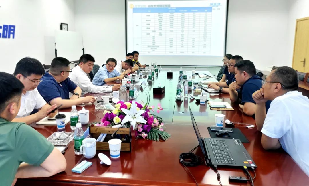 互换互通，携手共进！山钢股份营销总公司辅导带队来访yl23455永利集团洛阳加工中心