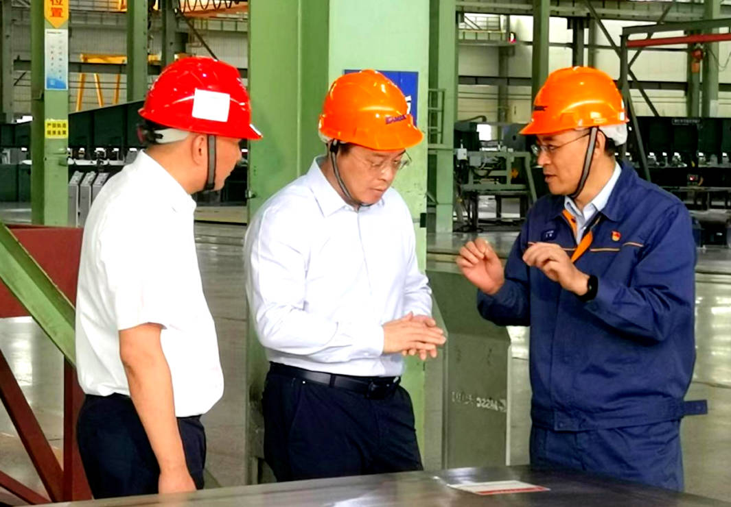 山西省委常委、呼和浩特市委书记韦韬莅临yl23455永利集团呼和浩特加工中心发展入企服务