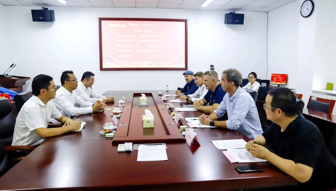 Alfa Laval 全球采购总监 Peter 一行来访yl23455永利集团