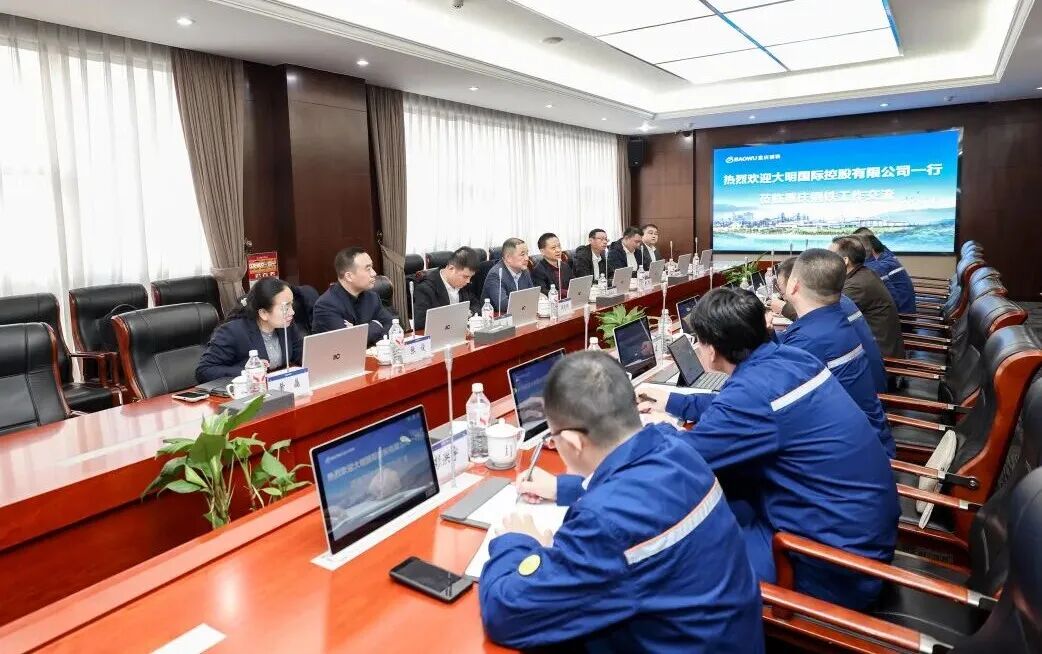 深入协同共赢，共拓西南市场—yl23455永利集团国际造访沉庆钢铁